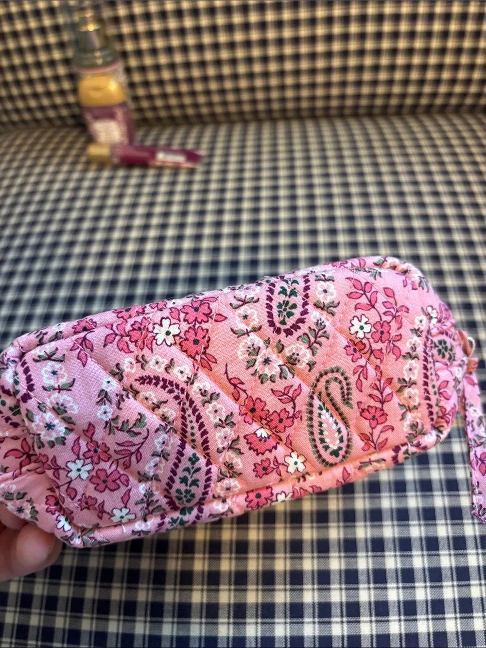 Vera Bradley Bath and Body works Cosmetic gift bag